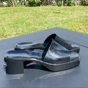 SOLD Chunky Black Sandals